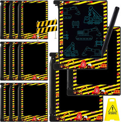 12 Pack Construction Party Favors Mini LCD Writing Tablet for Kids 4.6 Inch Dood