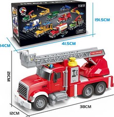 Kids Toys for 3 4 5 6 7 Years Old Boys, 15″ Large Tow Truck Toy,Friction Powered
