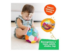 Move2Play Interactive Baby Crawling Ball, 30+ Songs & Sounds. Toy 6-36 Months.