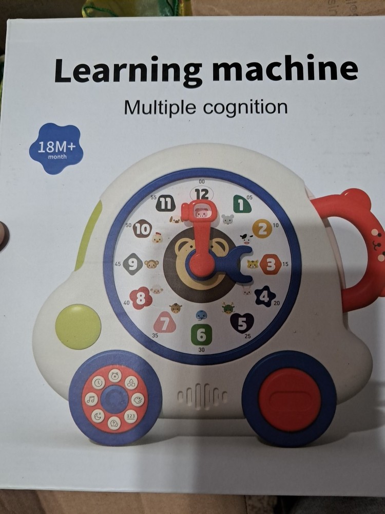 Interactive Baby Learning Machine Multiple Cognition Toy For Kids 18M+