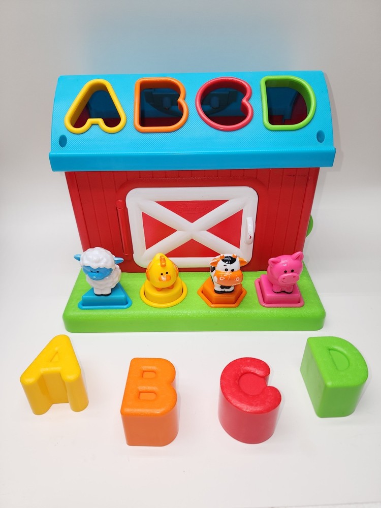Infantino Shape Sorting Barn ABC & Animals