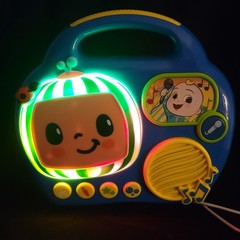 Cocomelon My First Sing-Along Boombox W/Built-in Microphone 2021 VIDEO! NICE!