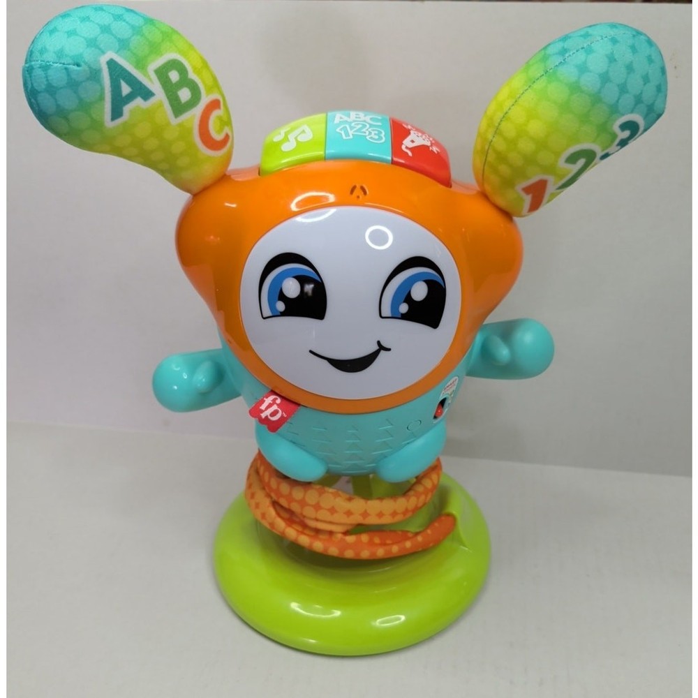 Fisher-Price DJ Bouncin’ Beats Interactive Learning Toy Alphabet, Colors Numbers