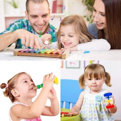 Juguete musical de aprendizaje temprano para niños, 33 piezas no tóxico US NUEVO