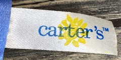 Carters Busy Bug Fabric Book Purse Yellow Blue Ladybug Baby Toddler Toy 8”
