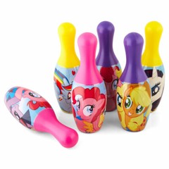 MY LITTLE PONY Bowling Set Toy Gift Set Kids Indoor Outdoor Fun 6 Pins 1 Ball