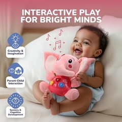 Educational Infant Light Up Elephant Toy