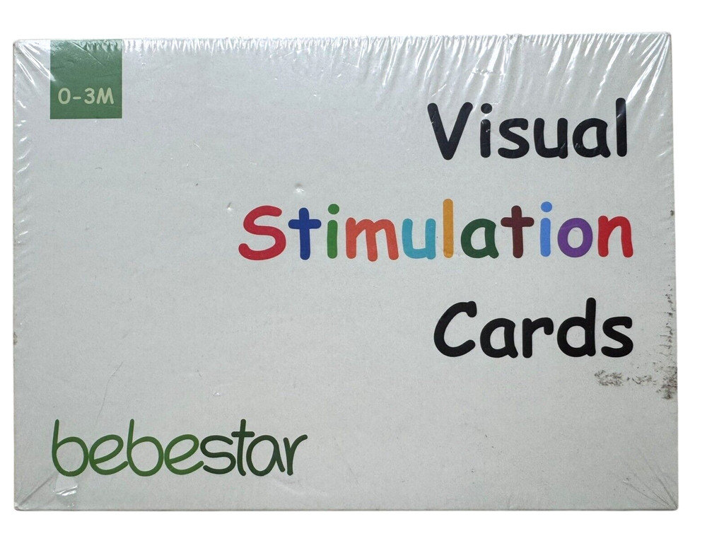 Bebestar Visual Stimulation Cards For 0-3 Months