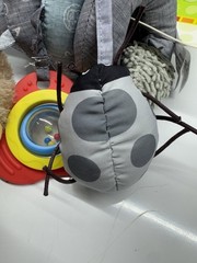 Sozzy Baby Musical Elephant Spiral Crib Toy Stroller Car Seat Activity Gray NEW