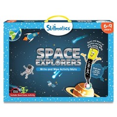 Skillmatics Educational Game Space Explorers Reusable Activity Mats F/S