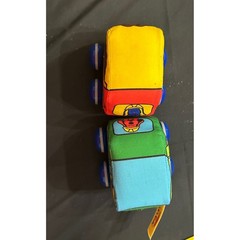Melissa & Doug K’s Kids Soft Plush Dump Tow Truck Baby Toy Lot Rolling Wheels