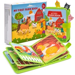 Busy Book for Toddlers, Interactive Busy Book – Educational Quiet Learning To…