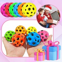 3PCS Mini Super High Bouncing Balls ToysRubber Space Toy for Kids