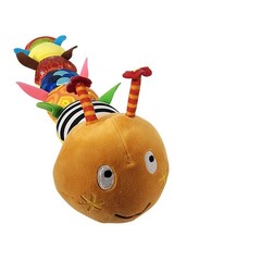 Plush Caterpillar Educational Toy Soft Stuffed Animal for Kids Baby