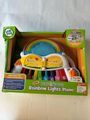 Leep Frog Learn Groove Rainbow Lights Piano 6 month plus Colors Numbers New