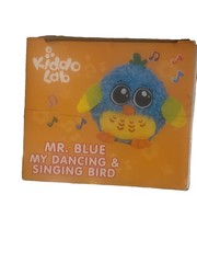 KiddoLab Mr. Blue Dancing & Singing Bird Musical Toy Blue Yellow Green 6M+