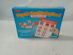 Lakeshore Ending Sounds Magnetic Sorting Board , 72 Pictures Tiles 1-1 2″