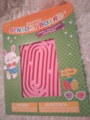 Sensory Board Toy Bunny silicone Dual Side