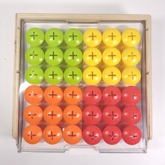 Lovevery Mosaic Button Board from Companion Play Kit 22-24 Months COMPLETE
