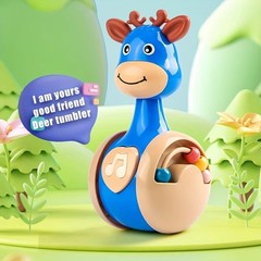 Roly Poly Baby Toys 6 to 12 Months, Tumbler Wobbler Toys for Infant Boy Girl*