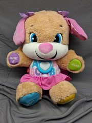 FISHER PRICE Laugh and Learn Smart Stages Puppy Sis Toddler Learning Stuffed Toy