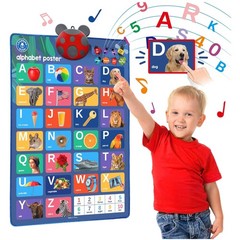 Toddler Educational Toy – Interactive Alphabet Wall Chart