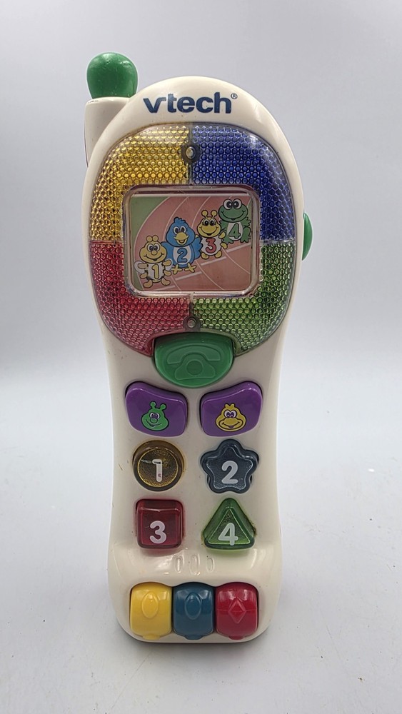 Vintage Vtech Tiny Touch Phone w/ Sounds & Lights (Tested and Working)