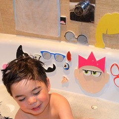 Buddy & Barney: Silly Faces Bath Time Stickers – Age 3+