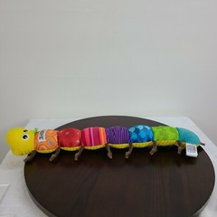 Lamaze Learning Caterpillar Plush 24″ Numbers Rattle Crinkle Satin Stuffed