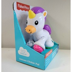 Fisher-Price Unicorn Clicker Pal Toy – Develop – Ages 6 to 36 Months