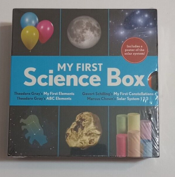 My First Science Box of 4 books | Solar System 123 | ABC