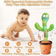 Dancing Talking Cactus Toy for Baby