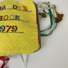 Vintage Cloth Homemade Handmade Interactive Childrens Book Mandys 1979 By Granny
