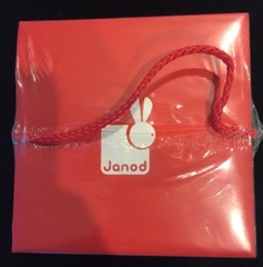Janod Garden Textures Shape Sorter Baby Toy *NEW* *SEALED*