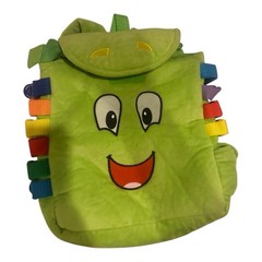Buckle Toy – Buddy Activity Backpack – Educational Learning Toy with Zippered