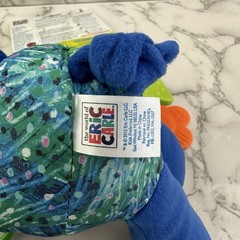 Eric Carle Developmental Toy Elephant New Blue 0+ Month Baby Crinkle Mirror