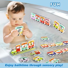 iPlay, iLearn Bath Toy Organizer W/Foam Letters, Toddler Medium, Multicolored