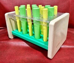 Lovevery Wooden Posting Stand The Companion Play Kit Months 22, 23, 24