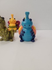 B You Baby Toddler Snap-Together Pop Beads Toy Bugs Snug Bugs Lot Of 8 Cute!