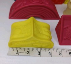 Baby Blocks Stacking Building Toys Soft Educational Numbers Shapes Colors 24