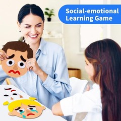 116-Pc Emotions Busy Board Set – Build Emotional Intelligence for Toddlers