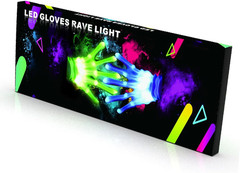 Kids Toys 12 Colors LED Gloves Cool Toys Gifts for Age 5-7 8-12 Years Old Boys G