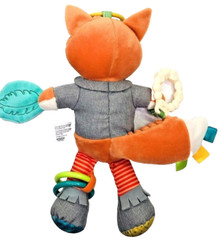 Infantino GaGa Playtime Pal Fox Activity 11″ Plush Toy Rattle Crinkle Teether