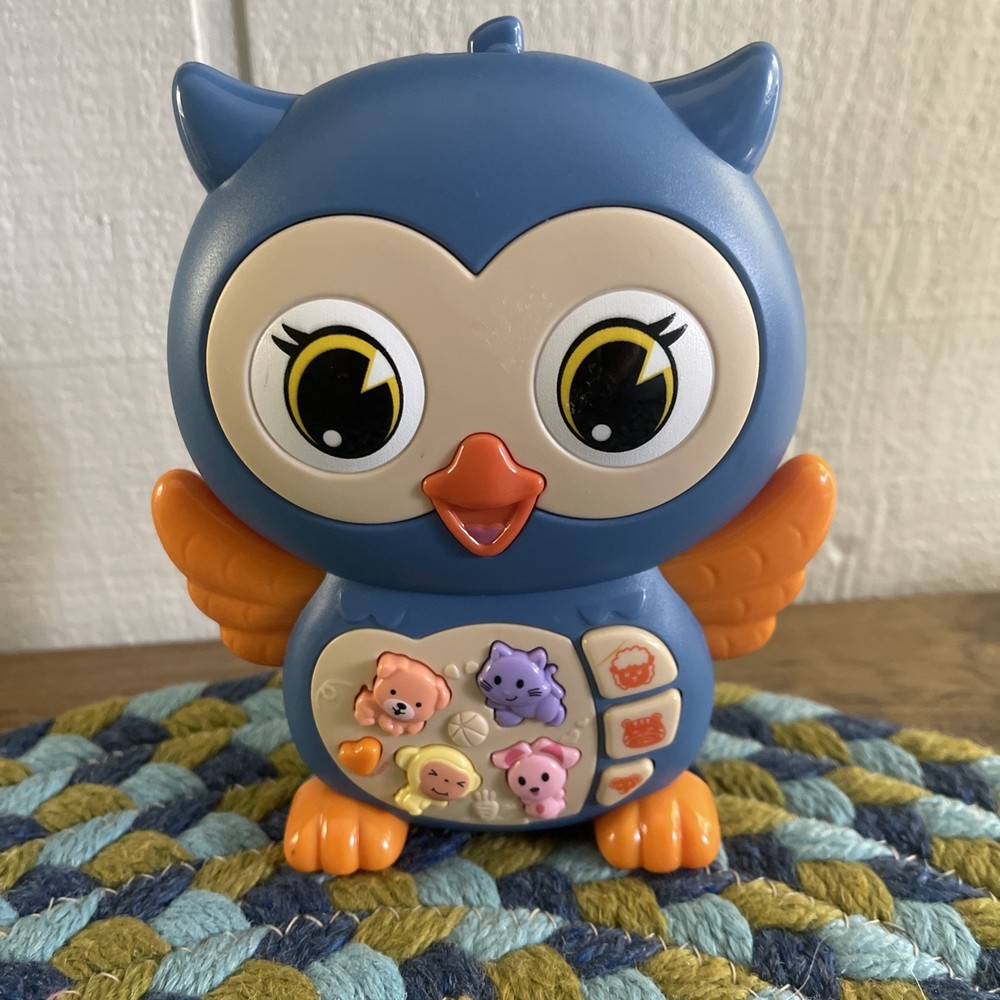Baby Early Learning Light up Music Toy Owl 12-18 Months Tested Works