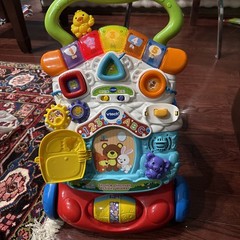 VTech Stroll & Discover Activity Walker with Accessories, Baby and Toddler Toys