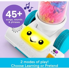 Learn 2-in-1 Vacuum Toddler Electronic Learning Toy with Lights & Music