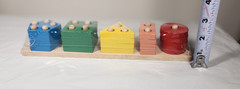 Montessori Toys Wooden Learning Shape Sorter 1-4Year Toddler Kid Preschool NEW