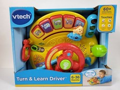 Vtech Turn and Learn Driver Toy Yellow Ages 6 to 36 months New