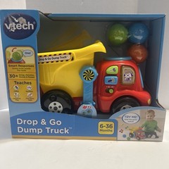 Vtec Drop And Go Dump Truck Learning Toy Ages 6-36 Months