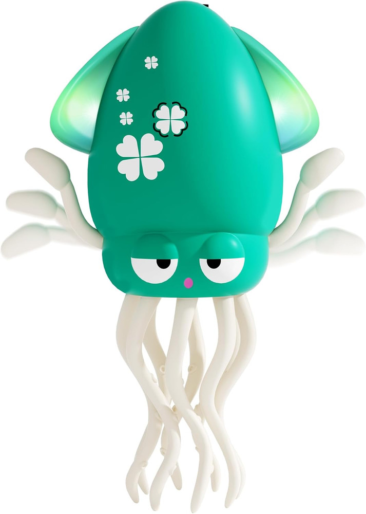 Electric Dancing Octopus Light Music Suitable for 12-18 Months Old Baby Toys, Ki